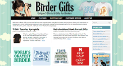 Desktop Screenshot of birdergifts.com
